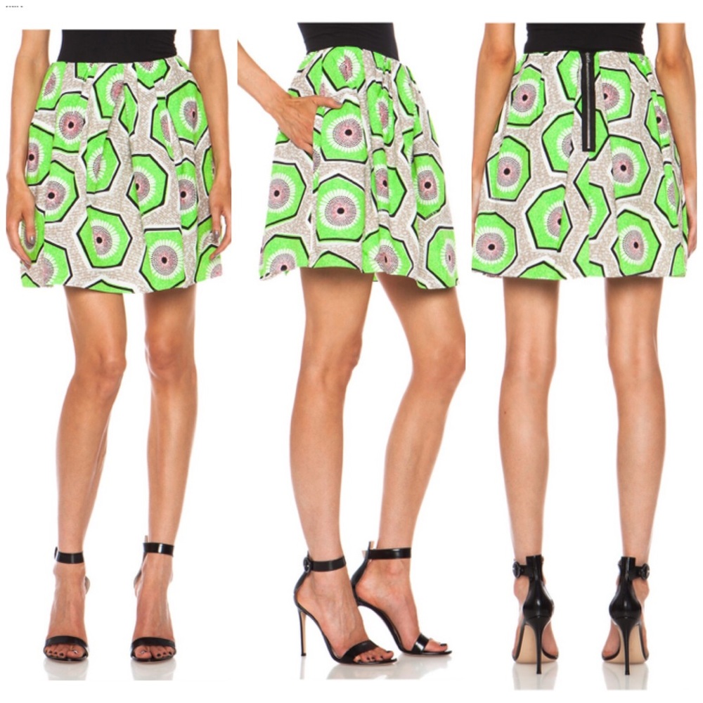 carven kiwi skirt